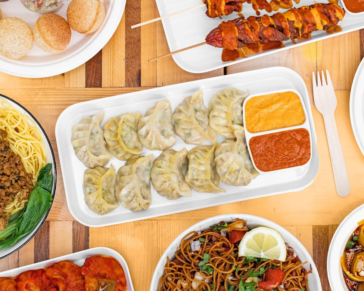 Veg Momo (Steamed)